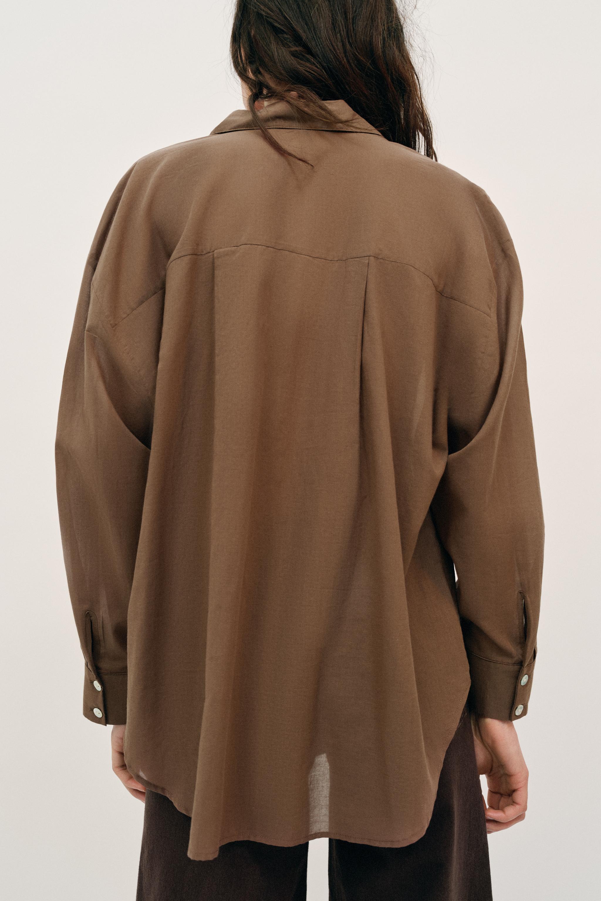 OVERSIZED COTTON SHIRT